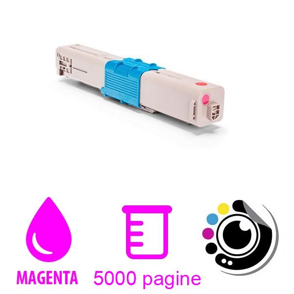 Compatibile Toner OKI ES3451 MFP / ES5430 DN / ES5461 MFP Magenta 44469741