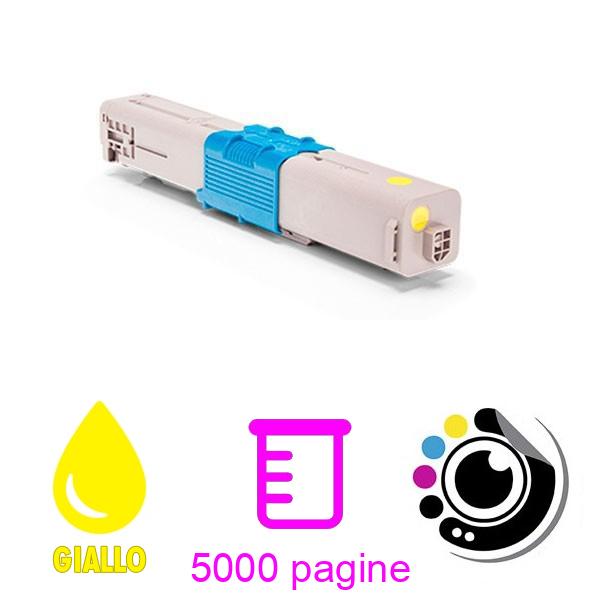 Toner compatibile OKI ES3451 MFP / ES5430 DN / ES5461 MFP Giallo 44469740