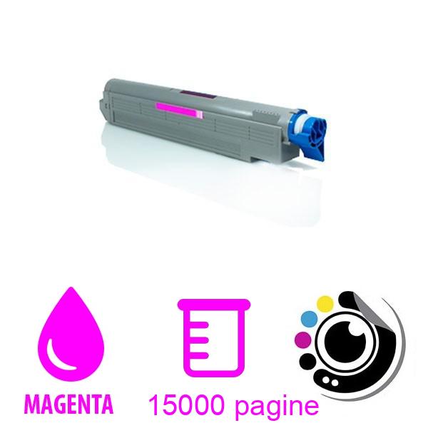 Compatibile Toner OKI ES3640A3 / Pro Magenta 43837106