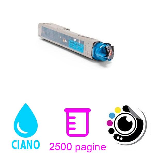 Compatibile Toner OKI C3300 / C3400 / C3450 / C3600 Ciano 43459435 / 43459331