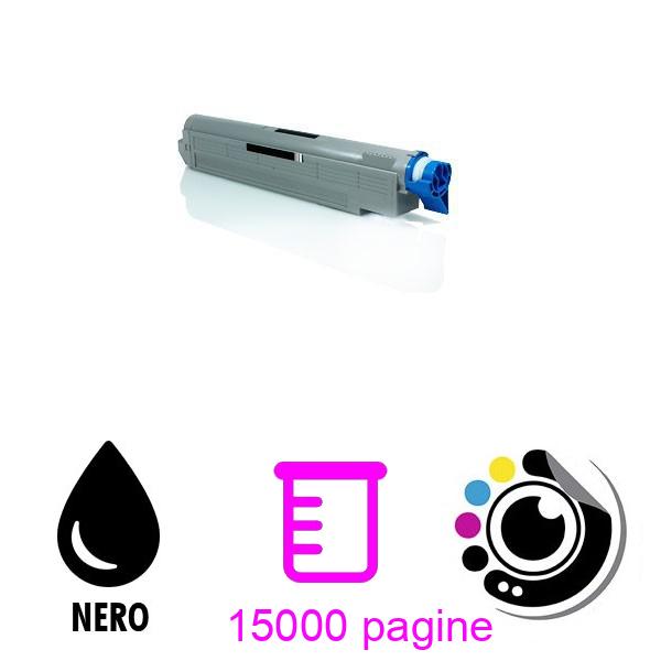 Compatibile Toner OKI C9600 / C9650 / C9800 / C9850 Nero 42918916