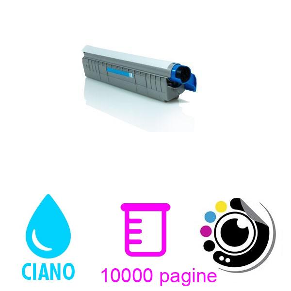 Toner compatibile OKI MC860 Ciano 44059211