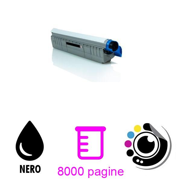 Toner compatibile OKI C810 / C830 Nero 44059108