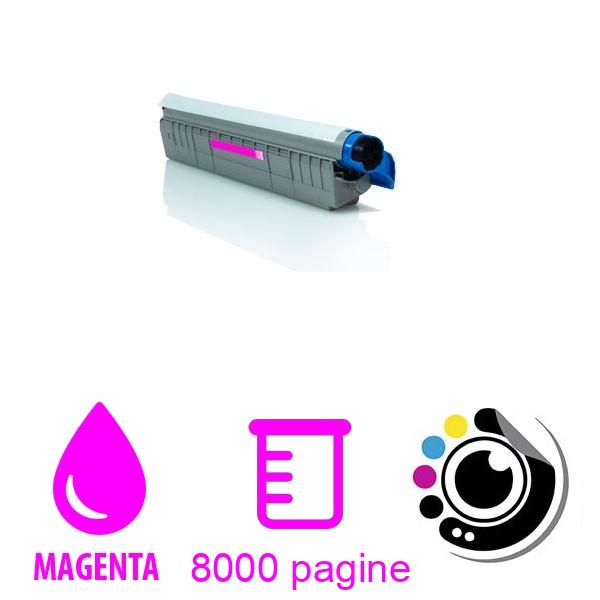 Toner compatibile OKI C810 / C830 Magenta 44059106