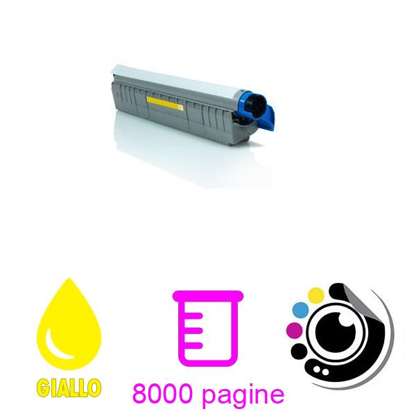 Toner compatibile OKI C810 / C830 Giallo 44059105