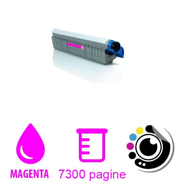 Compatibile Toner OKI MC851 / MC861 / MC862 Magenta 44059166 / 44059254
