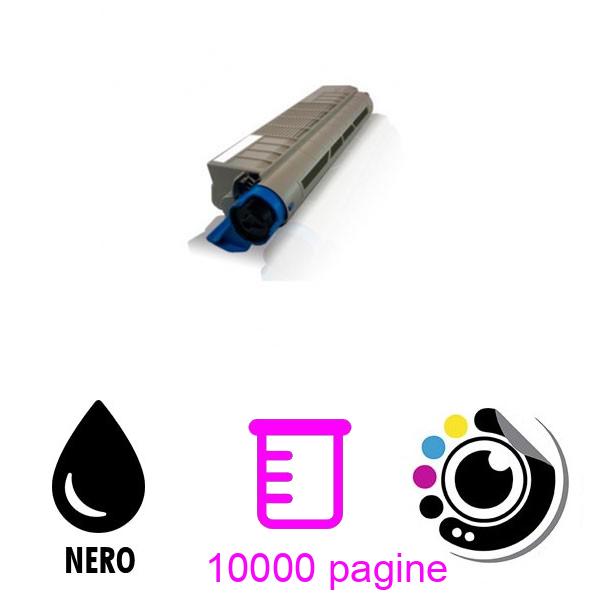 Toner compatibile OKI C831 / C841 Nero 44844508