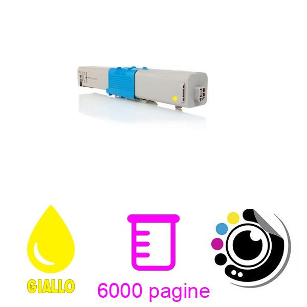Compatibile Toner OKI ES3452 MFP / ES5431 DN / ES5462 MFP Giallo 44973509