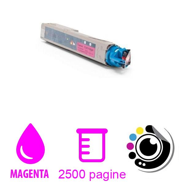 Toner compatibile OKI C3520 / C3530 / MC350 / MC360 Magenta 43459370