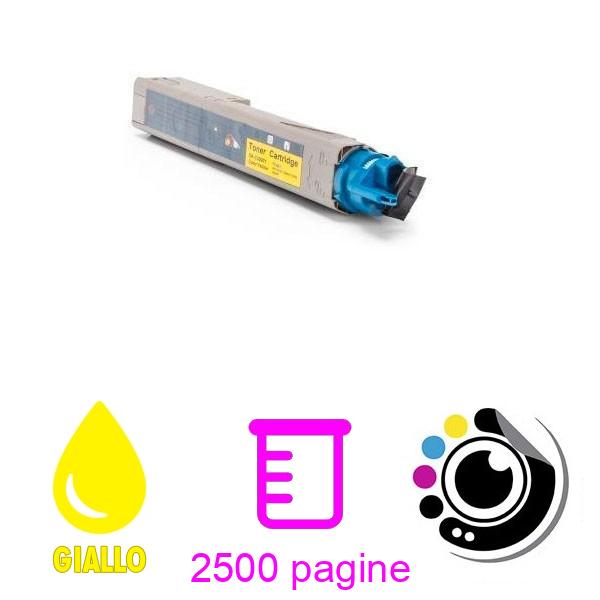 Toner compatibile OKI C3520 / C3530 / MC350 / MC360 Giallo 43459369