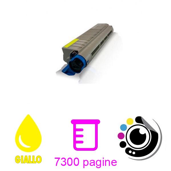 Toner compatibile OKI C822 Giallo 44844613
