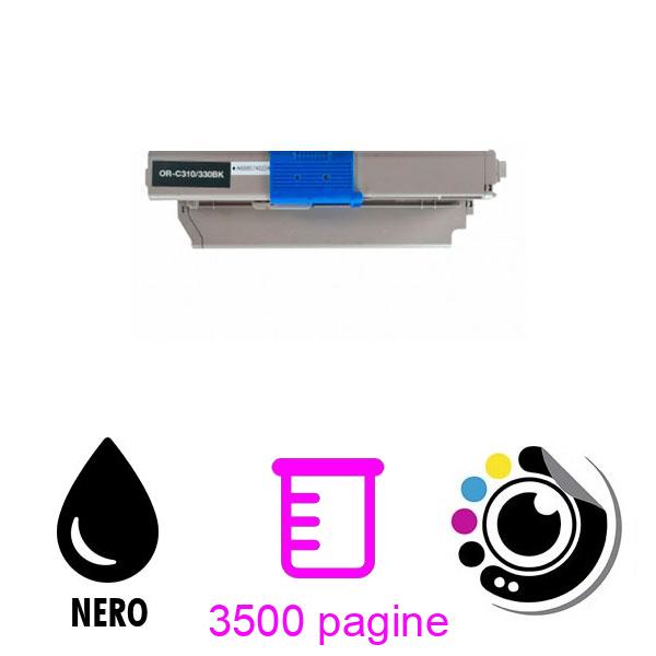Toner compatibile OKI MC351 / MC352 / MC361 / MC362 / MC561 / MC562 Nero 44469803