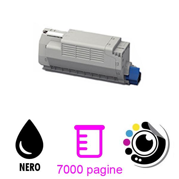 Toner compatibile OKI MC853 / MC873 Nero 45862840