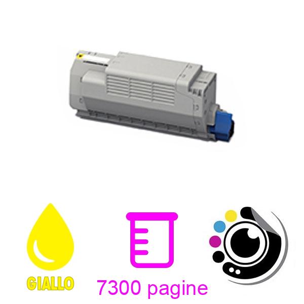Compatibile Toner OKI MC853 / MC873 Giallo 45862837