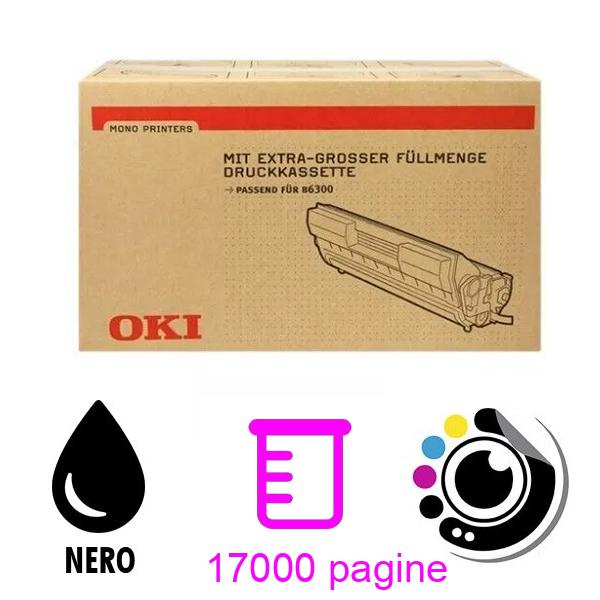Toner Originale OKI B6300 CT350265 Nero LA SCATOLA NON E\' IN BUONE CONDIZIONI
