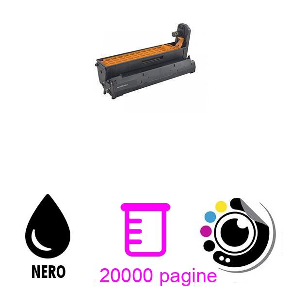 Compatible tamburo OKI C610 / C710 / C711 / MC760 / MC770 / MC780 / ES6410 / ES7411 / ES7460 / ES7470 / ES7480 Nero