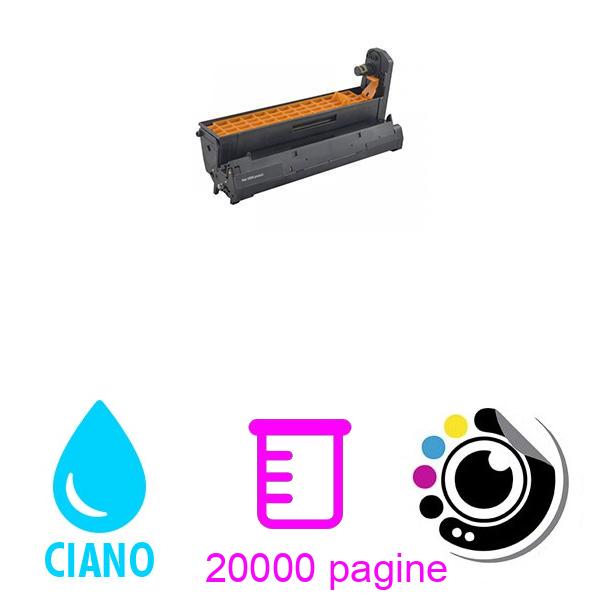 Compatibile Tambor OKI C610 / C710 / C711 / MC760 / MC770 / MC780 / ES6410 / ES7411 / ES7460 / ES7470 / ES7480 Cyan