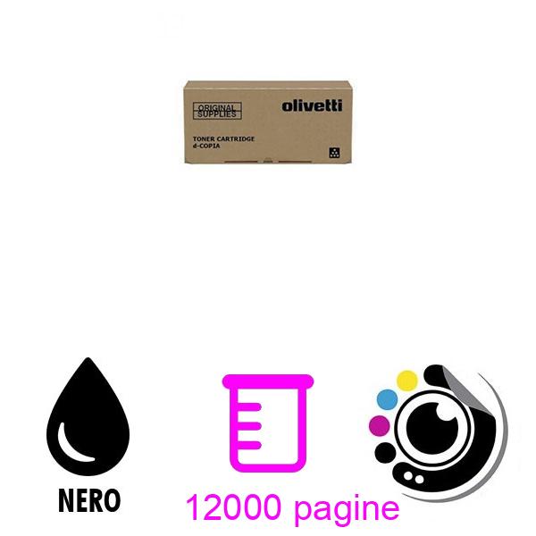 Originale Toner Olivetti 2552 (B1068) Nero
