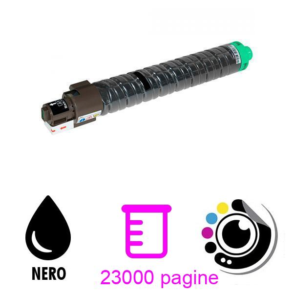 Compatibile Toner Ricoh Aficio MP-C3500 / MP-C4500 Nero 884930 / 888608