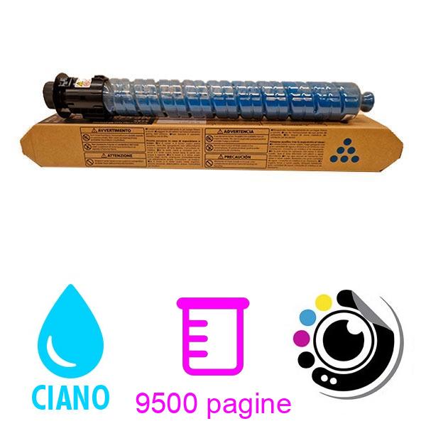 Compatibile Toner Ricoh Aficio MP-C2003 / MP-C2011 / MP-C2503 Ciano 841928 MPC2503 / MPC2003 / MPC2011