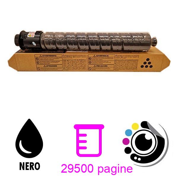 Toner Compatibile Ricoh Aficio MP-C3003 / MP-C3503 / MP-C3004 / MP-C3504 / MP-C4504 / MP-C5504 / MP-C6004 - 841817 Nero