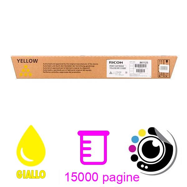 Toner Originale Ricoh MP-C2800/C3300/c3001/c3501 Giallo 841125