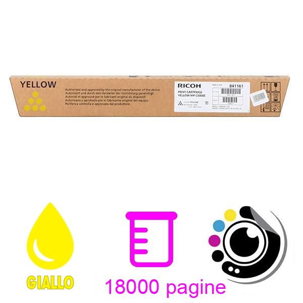 Toner Originale Ricoh Aficio MP-C4000 / MP-C5000 / MP-C4501 / MP-C5501 Giallo 842049 / 841457 / 841161