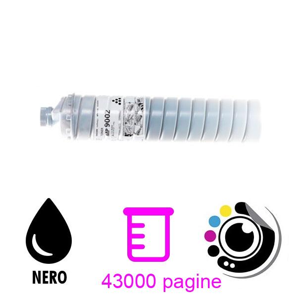 Toner Originale Ricoh MP 9002 Type 6210D / 6110D Nero 842346