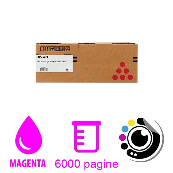 Toner Originale Ricoh Aficio SP C252HE Magenta 407718