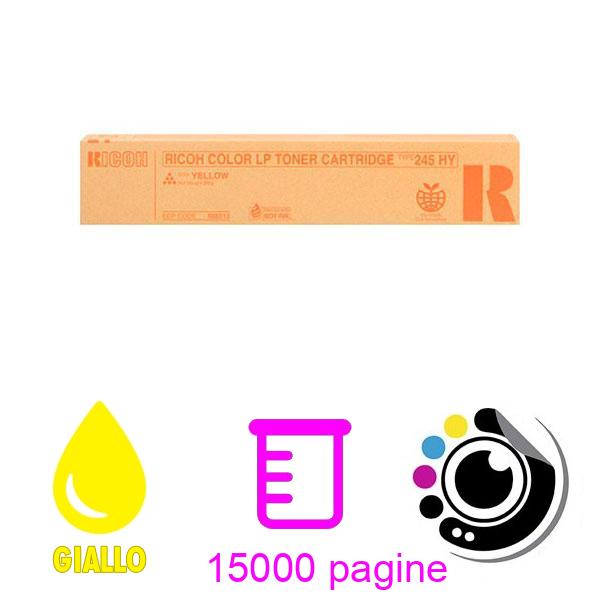 Toner Originale Ricoh Aficio SP-C410 / SP-C411 / SP-C420 / CL4000 Type 245 Giallo 888313