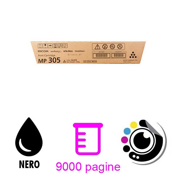 Toner Originale Ricoh MP305 Nero 842142/842347