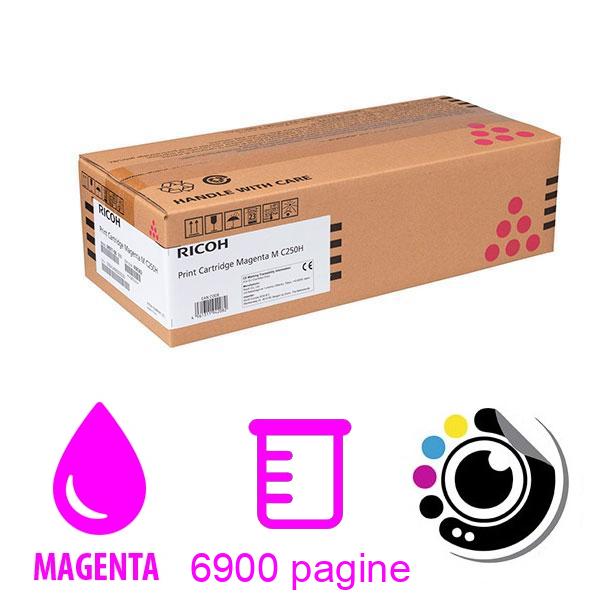 Toner Originale Ricoh M C250H Magenta 408342