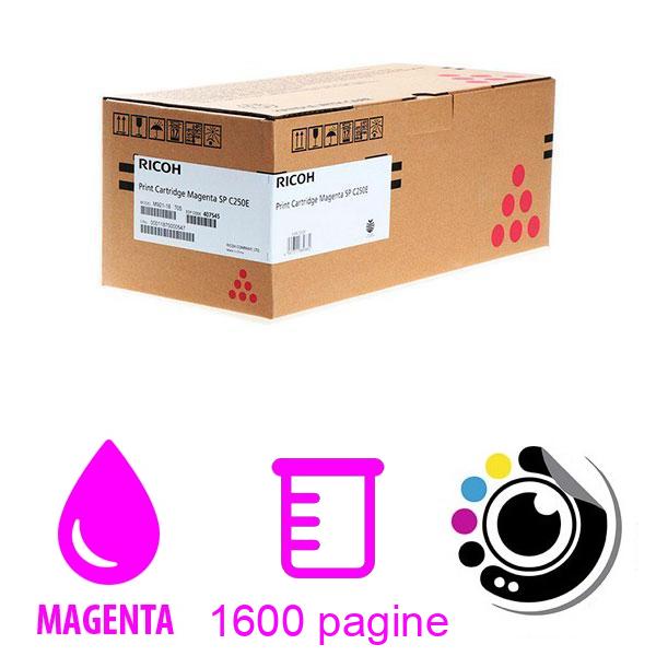 Toner Originale Ricoh SP-C250H / C260 Magenta 407545