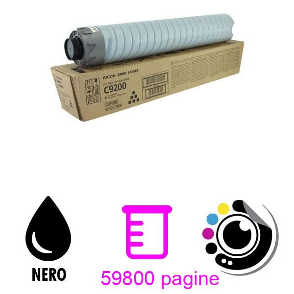 Toner Originale Ricoh C9200 (828514) Nero