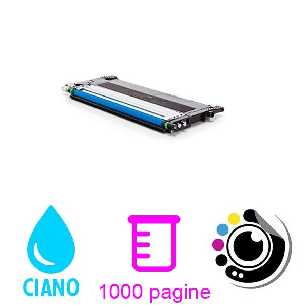 Compatibile Toner Samsung CLP325 / CLP320 / CLX3185 / CLX3180 Ciano CLT-C4072S / ST944A