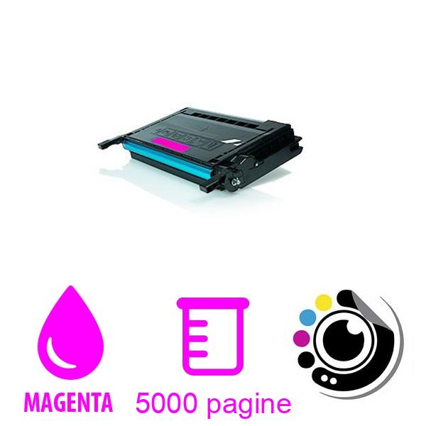 Compatibile Toner Samsung CLP610 / CLP660 / CLX6200 / CLX6210 / CLX6240 Magenta CLP-M660B