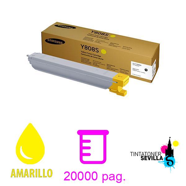 Toner Originale Samsung CLT-Y808S Giallo SS735A Senza confezione