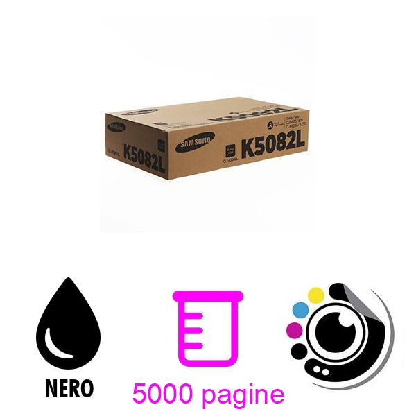 Toner Originale Samsung CLT-K5082L Nero SU188A scatola aperta danneggiata