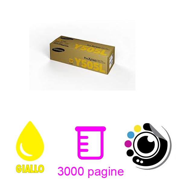 Original Toner Samsung CLT-Y505L Giallo