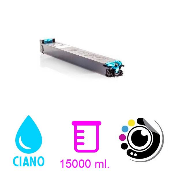 Compatibile Cartuccia Sharp MX27 / MX2300 / MX2700 / MX3500 / MX3501 / MX4500 / MX4501 Ciano MX-27GTCA