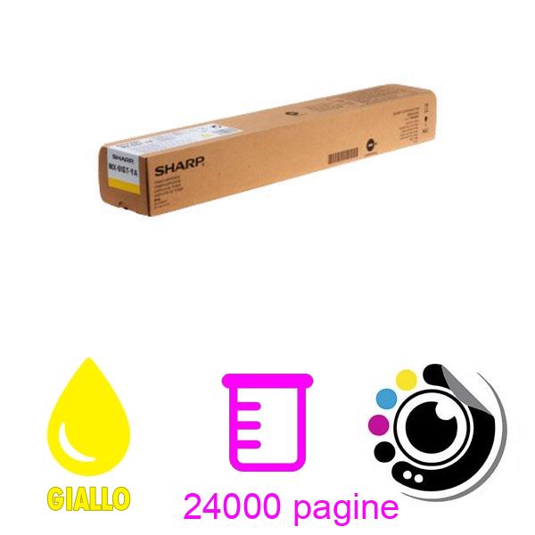 Toner Originale Sharp MX-61GTYA Giallo 082920