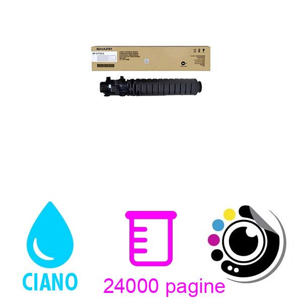 Toner Originale Sharp BP-GT70CA (Ciano)