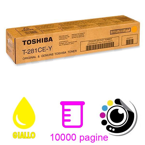 Toner Originale Toshiba T-281CE Giallo
