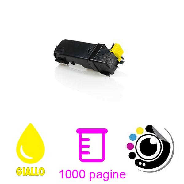 Toner compatibile Xerox Phaser 6125 Giallo 106R01333