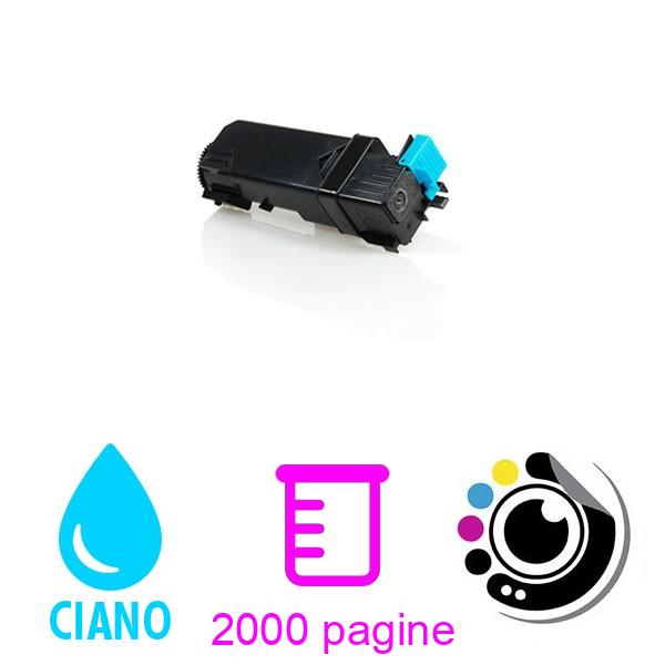 Toner compatibile Xerox Phaser 6140 Ciano 106R01477