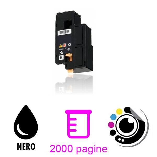 Compatibile Toner Xerox Phaser 6000 / 6010 / WorkCentre 6015 Nero 106R01630