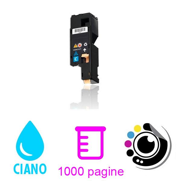 Compatibile Toner Xerox Phaser 6000 / 6010 / Xerox WorkCentre 6015 Ciano 106R01627