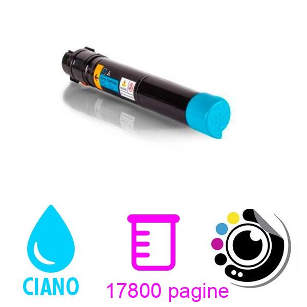 Toner compatibile Xerox Phaser 7500 Ciano 106R01436