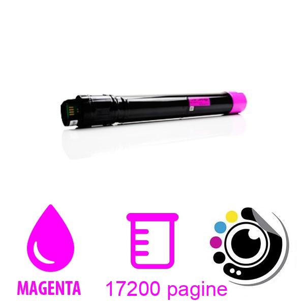 Toner compatibile Xerox Phaser 7800 Magenta 106R01567