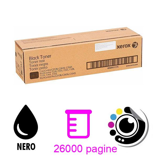 Toner Originale Xerox WorkCentre 7335 Nero 006R01175